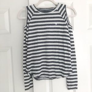 Abercrombie Kids Cold-Shoulder Top